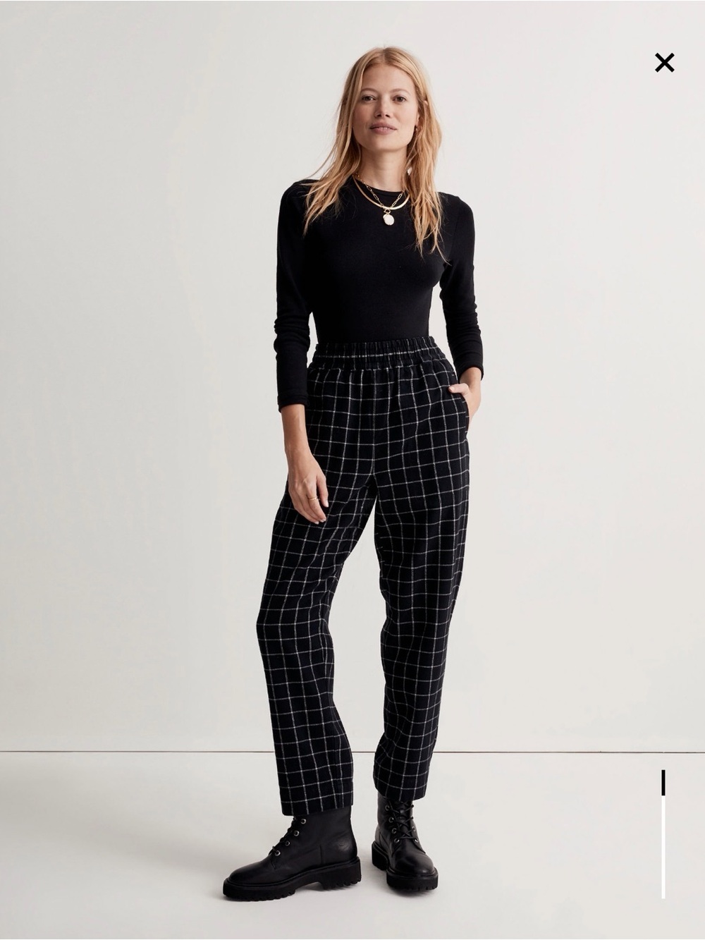 Madewell Huston Pull-on Tapered Pants